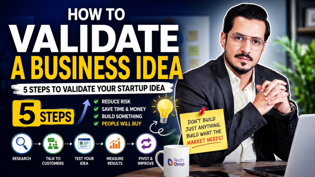 How to Validate a Business Idea: 5 Steps to Validate Your Startup Idea and Build Something People Want