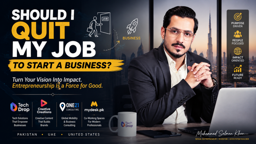 Should I Quit My Job to Start a Business?