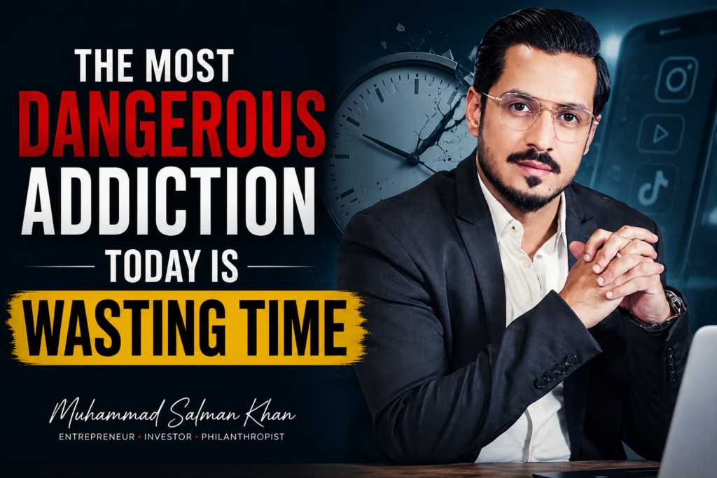 The Most Dangerous Addiction Today Is Wasting Time