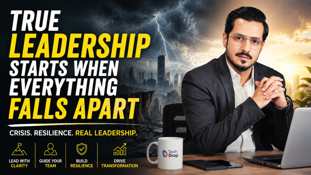 True Leadership Starts When Everything Falls Apart - Muhammad Salman Khan a serial entrepreneur