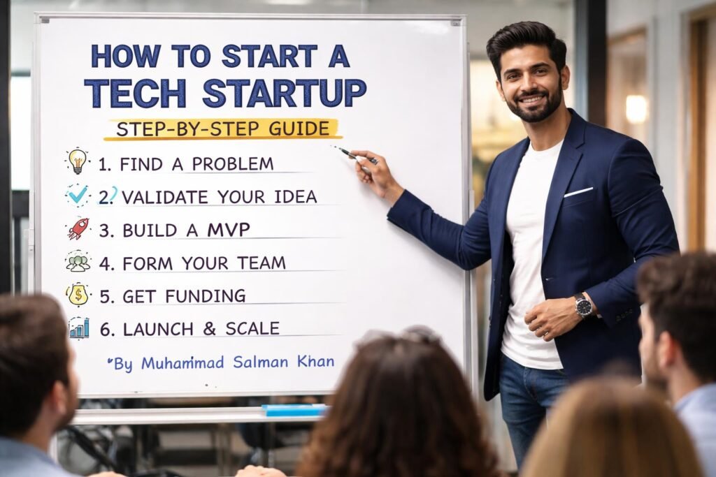 how to start a tech startup