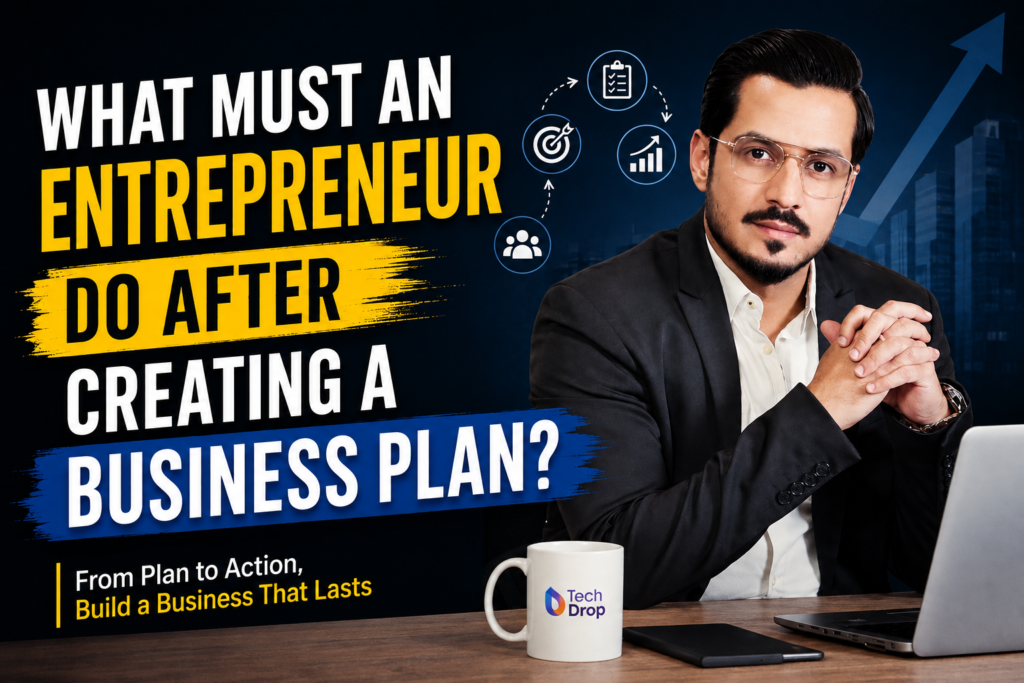 What Must an Entrepreneur Do After Creating a Business Plan