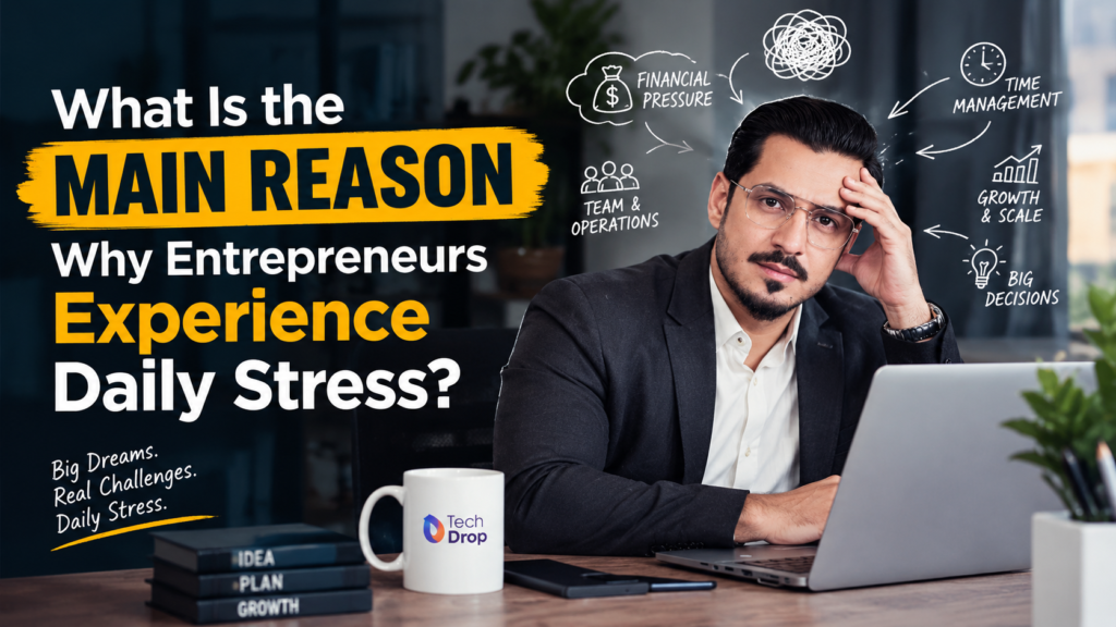 What Is the Main Reason Why Entrepreneurs Experience Daily Stress